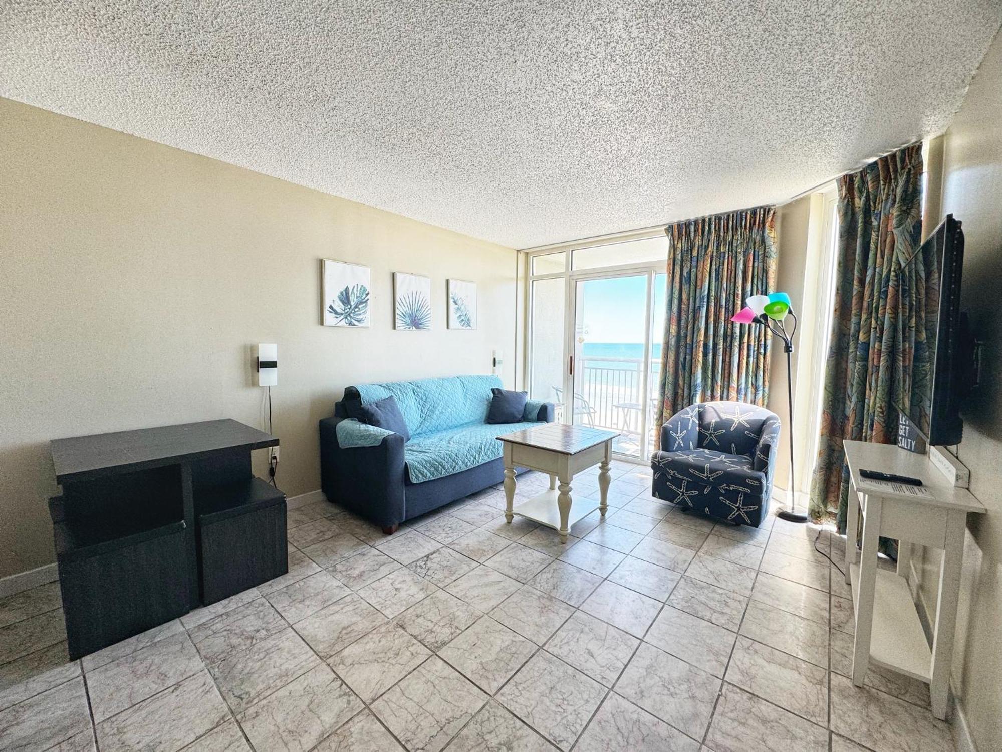 Ocean Front Comfort 1Br Condo Atlantica Myrtle Beach Bagian luar foto